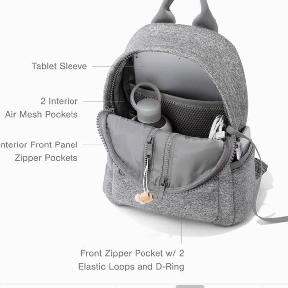 DAGNE DOVER DAKOTA NEOPRENE BACKPACK main image 11